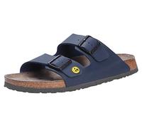 Birkenstock Arizona Birko-flor Esd, ARIZONA Chaussures professionnelles antistatiques Birko-Flor Bleu Taille 38 - semelle étroite Homme
