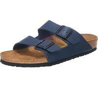 Birkenstock Arizona Birko Flor, Mules Homme,Bleu (Bleu) , 39 EU