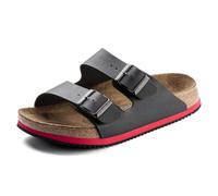 Birkenstock Mules homme Arizona Birko Flor Noir 42 EU étroit
