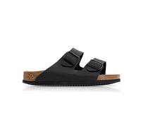 BIRKENSTOCK Arizona Birko-Flor Mules unisexes pour adulte, Noir, 35 EU