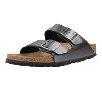 BIRKENSTOCK Femme Claquettes, argenté, 37 EU