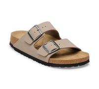 Birkenstock - Arizona Birko-Flor Nubuck - Sandales Gray Taupe - 40 - Étroit