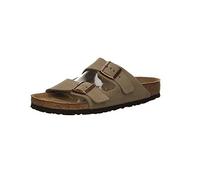 Birkenstock Sandales Arizona Cuir suédé Soft Footbed BK951301 Marron 40