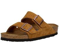 Birkenstock - Arizona SFB Suede Leather - Sandales Mink - 40 - Normal