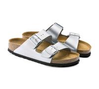 Birkenstock - Women's Arizona BF 9 - Sandales - EU 39 - Narrow - silver