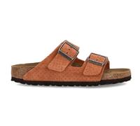 Birkenstock, ARIZONA BS EMBOSSED, Chaussons Sandales Mode Unisexe, Burnt Orange, 37 EU Stretta