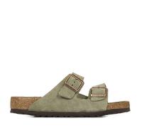 Sandales cuir Birkenstock Arizona Suede Beige 46