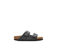 Sandales cuir suède Birkenstock Arizona Noir 36 Étroit