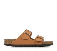 Birkenstock Sandales Arizona Vegan Birkibuc Narrow Pecan en matière synthétique Femme Taille 39 Rose