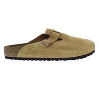 Birkenstock Arizona Mules pour homme Noir, Crème latte, 43 EU