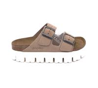 Birkenstock - Arizona Pap Chunky - Femme - Chaussures - Beige - Taille: 40 EU