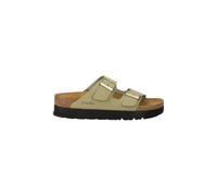Birkenstock - Arizona Pap Flex Plateforme Coupe Étroite - Femme - Chaussures - Vert - Taille: 41 EU