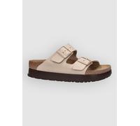 Birkenstock Arizona Pap Flex Platform Birko-Flor Sandales marron 38