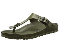Birkenstock Arizona Pap French Piping Chaussures étroites Unisexe, Vert, 39 EU