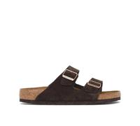 Birkenstock - Arizona Pelle en Daim - Homme - Chaussures - Brun - Taille: 37 EU