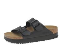 Birkenstock Arizona Platform Vegan Noir 36 EU Étroit