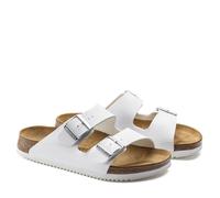 BIRKENSTOCK ARIZONA PROF SL WHITE SANDALES PROFESSIONNELLES LARGEUR ÉTROITE BLA