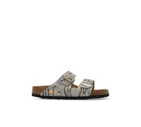 Birkenstock - Arizona Rivet Logo - Femme - Chaussures - Beige - Taille: 38 EU