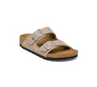 Birkenstock - Arizona Rivets Kids SYN - Sandales enfant Soft Gray Taupe - 36 - Normal
