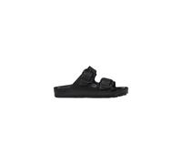 Birkenstock - Arizona Sabots Boucle Confort Décontracté - Femme - Chaussures - Noir - Taille: 41 EU