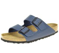 Birkenstock Arizona, Sandales de coupe étroite Mixte Adute -Bleu - 38 EU (étroit)