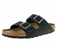 Birkenstock Arizona - Sandalo Con DOPPIA Fascia E Chiusura Con FIBBIE 39/Black-N