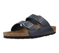 Birkenstock Arizona - Sandalo Con DOPPIA Fascia E Chiusura Con FIBBIE 39/Blue-N
