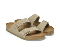BIRKENSTOCK Arizona - Sandalo Con DOPPIA Fascia E Chiusura Con FIBBIE, Faded Kaki, 42 EU Étroit