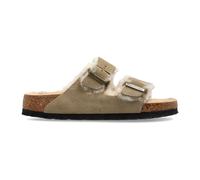 Birkenstock - Arizona Shearling Coupe Régulière - Femme - Chaussures - Beige - Taille: 37 EU