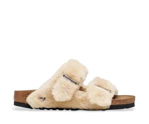 Birkenstock Arizona Shearling Rivet - Taille: 40 beige