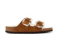 Birkenstock Arizona Shearling Sandales Brunes - 42
