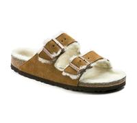 Birkenstock - Arizona Shearling Suede Leather - Sandales Mink - 45 - Normal