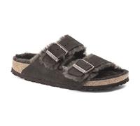 Birkenstock - Arizona Shearling Suede Leather - Sandales Mocca - 40 - Étroit