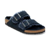 Birkenstock - Arizona Shearling Suede Leather - Sandales New Navy - 42 - Normal
