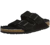 Birkenstock Arizona Sheepskin VL 752661, Sandales Femme - Noir (Black/Black), 38 EU