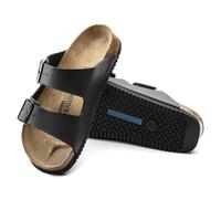 BIRKENSTOCK ARIZONA SL BLACK UNISEXE EN NOIR SUPER SEMELLE LARGEUR NORMALE