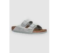 Birkenstock Arizona Suede Leather Sandales bleu 38