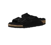 Birkenstock Sandales Arizona Shearling 752663 – Suède noir – Homme EU 36