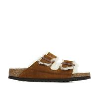 Birkenstock 1001135 Arizona Shearling mink, Suede Leather Homme Mink EU 40