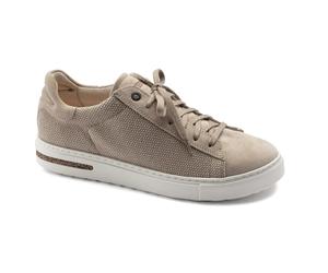 Birkenstock - Bend Low Natural Leather/Textile - Homme - Chaussures - Beige - Taille: 45 EU