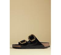 Birkenstock Birkenstock Black Arizona Big Buckle High Shine Sandals