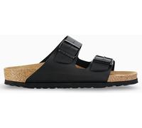 Birkenstock Birkenstock Black Arizona Birko Flor Double Strap Sandals