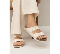 Birkenstock Birkenstock Cream Arizona Birko Flor Sandals