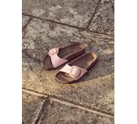 Sandales femme Birkenstock Madrid Nubuck Rose 39 Étroit