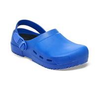 Birkenstock Birki Air 2.0 Chaussures de travail antistatiques unisexes en polyuréthane avec trous d'aération, Ultra Blue, 43 EU