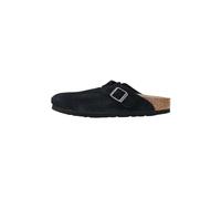 Birkenstock Boston 1027067 Sabot Femme en Daim Noir avec Boucle 41