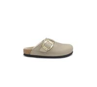 Birkenstock Boston BIG Buckle 1030444 Peau lainée Marron Tabac Marron Femme Sabot Pantoufle Boucle Laine 38