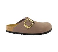 Birkenstock - Boston Big Buckle - Femme - Chaussures - Beige - Taille: 37 EU