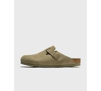 Birkenstock Boston Suede Leather Sandales vert 44