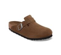 Sandales en cuir suédé Birkenstock Boston Marron 39 Étroit